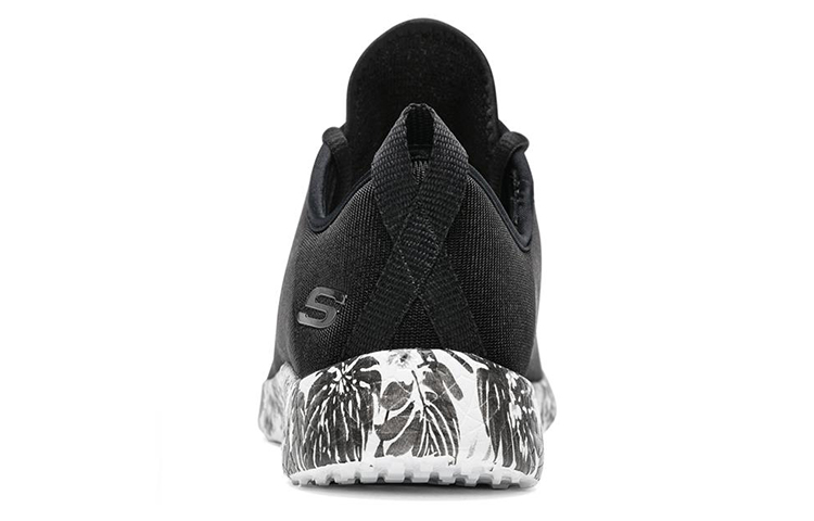 Shop (Women) Skechers Burst Fine Vines 'Black and White' 12389-BKW