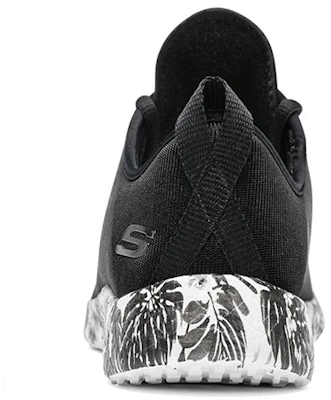 (Women) Skechers Burst Fine Vines 'Black and White' 12389-BKW Shop (Women) Skechers Burst Fine Vines 'Black and White' 12389-BKW