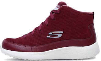 (Women) Skechers Burst High Top 'Purple Red' 12788-BURG (Women) Skechers Burst High Top 'Purple Red' 12788-BURG