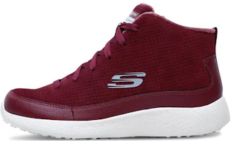 (Women) Skechers Burst High Top 'Purple Red' 12788-BURG (Women) Skechers Burst High Top 'Purple Red' 12788-BURG