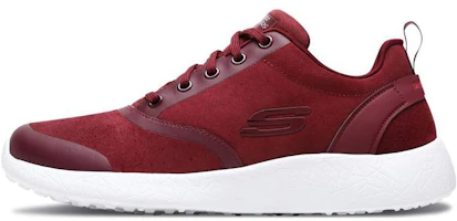 (Women) Skechers Burst Low 'Deep Red' 66666089-BURG (Women) Skechers Burst Low 'Deep Red' 66666089-BURG