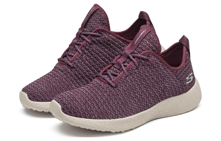 Lookbook (W) 스케쳐스 버스트 로우 '퍼플 레드' (Skechers Burst Low '퍼플 레드') 12789-PLUM