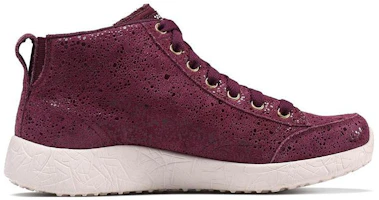Order Skechers Burst 減震耐磨回彈 中幫 運動休閒鞋 女款 酒紅色