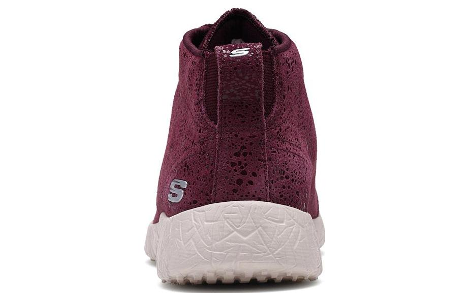 Shop (Women) Skechers Burst Mid 'Burgundy' 66666037-BURG