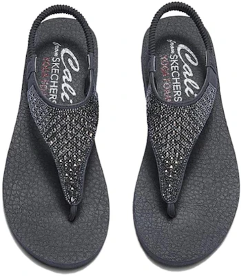 Skechers SKECHERS CALI 時尚舒適萬用 一字帶涼鞋 女款 炭灰色 Shop Skechers SKECHERS CALI 時尚舒適萬用 一字帶涼鞋 女款 炭灰色