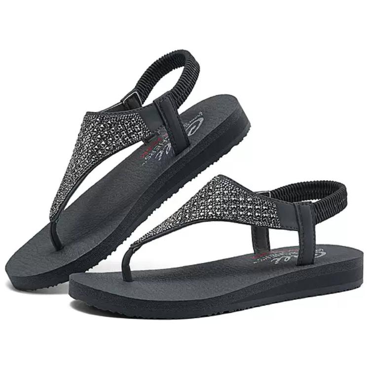 Purchase Skechers SKECHERS CALI 時尚舒適萬用 一字帶涼鞋 女款 炭灰色