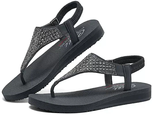 Skechers SKECHERS CALI 時尚舒適萬用 一字帶涼鞋 女款 炭灰色 Purchase Skechers SKECHERS CALI 時尚舒適萬用 一字帶涼鞋 女款 炭灰色
