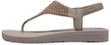 (Women) Skechers Cali 'Grey Brown Strappy Sandal' 119770-TPE