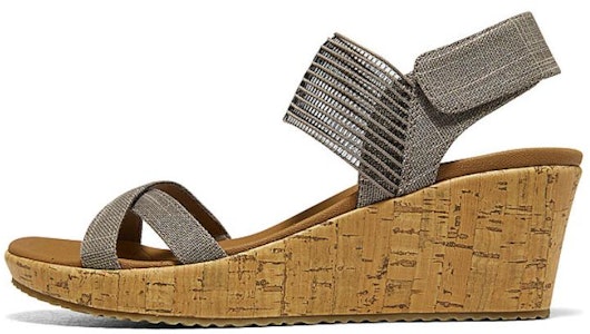 (W) Skechers Cali Beverlee Casual Outing 'Gris Caqui' 119323-MVE Buy (W) Skechers Cali Beverlee Casual Outing 'Gris Caqui' 119323-MVE