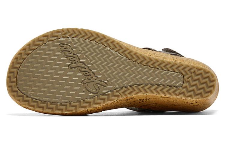 Shop Skechers Cali Beverlee 休閒出遊 防滑耐磨運動涼鞋 女款 棕粉