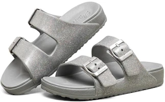 Lookbook (Women) Skechers Cali Breeze 2.0 'Silver Grey' 111057-SIL
