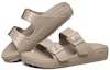 Lookbook (Women) Skechers Cali Breeze 'Comfort Sport Slide - Grey Brown' 111055-TPE
