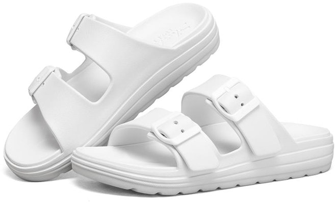 (Women) Skechers Cali Breeze 'Trendy Sport Slide White' 111064-WHT Lookbook (Women) Skechers Cali Breeze 'Trendy Sport Slide White' 111064-WHT