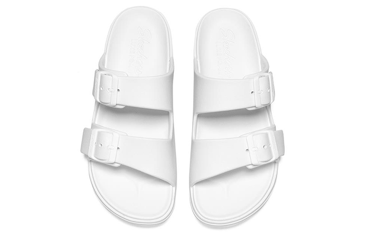 Shop (W) Skechers Cali Breeze 'Sandal Olahraga Trendy Putih' 111064-WHT
