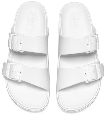 (W) Skechers Cali Breeze 'Sandal Olahraga Trendy Putih' 111064-WHT Shop (W) Skechers Cali Breeze 'Sandal Olahraga Trendy Putih' 111064-WHT