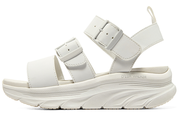 (Women) Skechers Cali Platform Sandal 'White Fashion' 119234-WHT