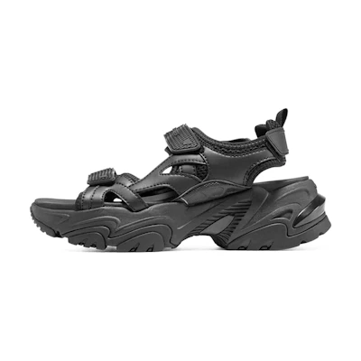 (W) Skechers Cali Stamina V2 Sandals 'Black'