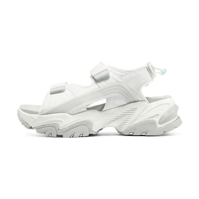 (W) Skechers Cali Stamina V2 Sandals 'White Light Grey'