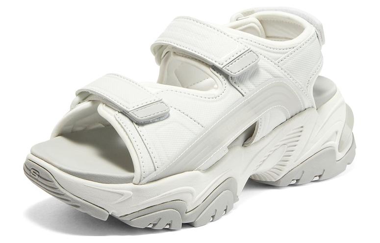 Lookbook (W) Skechers Cali Stamina V2 Sandal 'Putih Abu-Abu Terang' 896052-WGY
