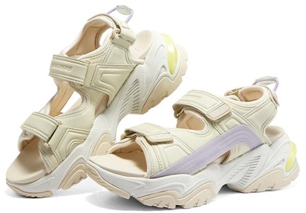 (W) スケッチャーズ カリ スタミナV2 サンダル 白/ピンク/紫 896052-NTPR Lookbook (W) スケッチャーズ カリ スタミナV2 サンダル 白/ピンク/紫 896052-NTPR