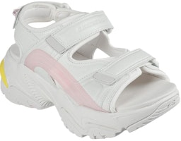 Skechers Stamina 涼鞋 奶萌厚底運動 沙灘涼鞋 女款 白粉 Shop Skechers Stamina 涼鞋 奶萌厚底運動 沙灘涼鞋 女款 白粉