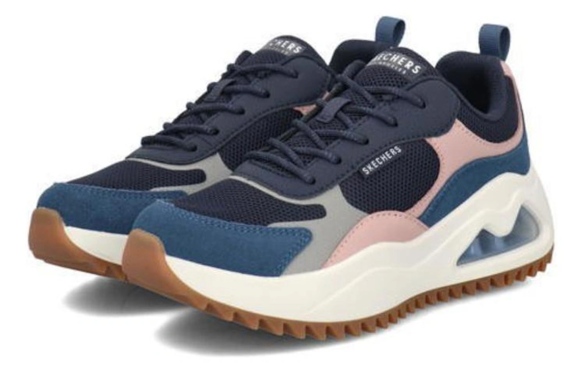 (Women) Skechers Campus DAZEL Running Shoes 'Blue Pink'