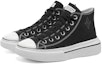 Shop (W) Skechers Kanvas Rendah 'Hitam Putih' 185063-BKW