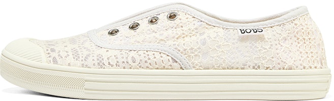 (Women) Skechers Canvas Low 'Cream' 113821-OFWT (Women) Skechers Canvas Low 'Cream' 113821-OFWT