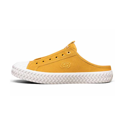 (W) Skechers Canvas Slip-On 'Bright Yellow'