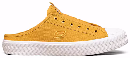Order Skechers 簡約舒適 一腳蹬半拖帆布鞋 女款 鮮黃色