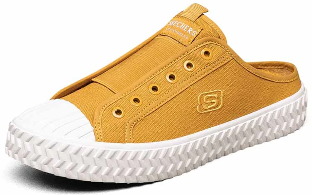 (W) Skechers Slip-On in Tela ''Giallo Brillante'' 155386-YEL Shop (W) Skechers Slip-On in Tela ''Giallo Brillante'' 155386-YEL