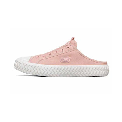 (W) Skechers Canvas Slip-On 'Pink'