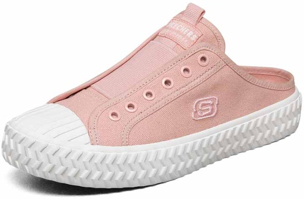 (Women) Skechers Canvas Slip-On 'Pink' 155386-BLSH Shop (Women) Skechers Canvas Slip-On 'Pink' 155386-BLSH