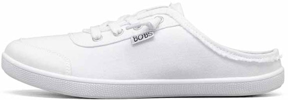 (Women) Skechers Canvas Shoes White 113509-WHT (Women) Skechers Canvas Shoes White 113509-WHT