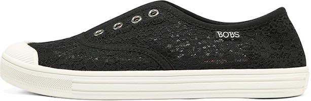 (Women) Skechers Canvas Sneaker Low 'Black' 113821-BLK (Women) Skechers Canvas Sneaker Low 'Black' 113821-BLK