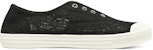 (Women) Skechers Canvas Sneaker Low 'Black' 113821-BLK