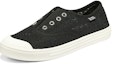 Lookbook (Women) Skechers Canvas Sneaker Low 'Black' 113821-BLK