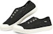 (Women) Skechers Canvas Sneaker Low 'Black' 113821-BLK