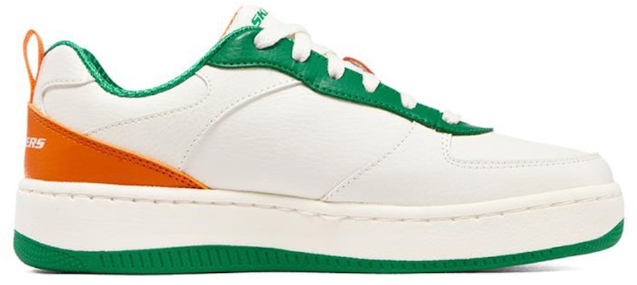 (Women) Skechers Sport Court 92 'White Green Orange' 800000-NTMT Order (Women) Skechers Sport Court 92 'White Green Orange' 800000-NTMT