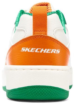 Skechers Sport Carrots 聯名 時尚 低筒 滑板鞋 女款 白綠橘 Shop Skechers Sport Carrots 聯名 時尚 低筒 滑板鞋 女款 白綠橘