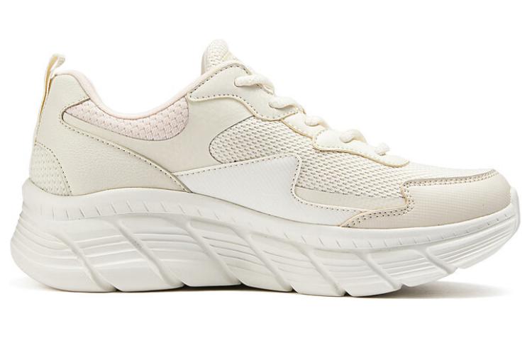 Order Skechers 舒適閒逸 減震防滑耐磨 低筒 休閒生活鞋 女款 米色