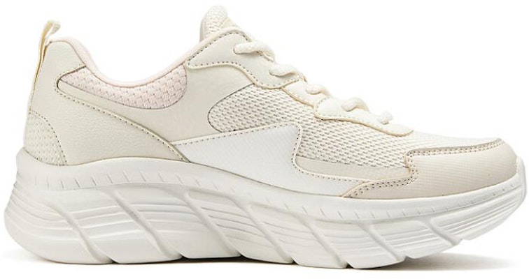 Skechers 舒適閒逸 減震防滑耐磨 低筒 休閒生活鞋 女款 米色 Order Skechers 舒適閒逸 減震防滑耐磨 低筒 休閒生活鞋 女款 米色