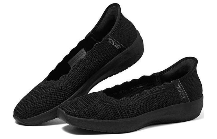 Order (W) Skechers Kasual 'Hitam Nyaman' 158846-BBK