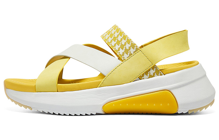 (Women) Skechers Casual Breathable Sandal 'Yellow White' 133009-YLW