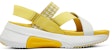 (W) Skechers Sandal Santai Bernafas 'Kuning Putih' 133009-YLW