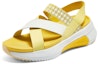 Lookbook (W) Skechers Sandal Santai Bernafas 'Kuning Putih' 133009-YLW