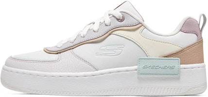 (Women) Skechers Casual Comfort Low 'White Yellow Pink' 185032-WMLT (Women) Skechers Casual Comfort Low 'White Yellow Pink' 185032-WMLT