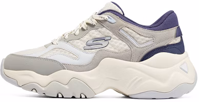 (Women) Skechers DLites 3.0 'Gray Navy Blue' 12958-GYNV (Women) Skechers DLites 3.0 'Gray Navy Blue' 12958-GYNV