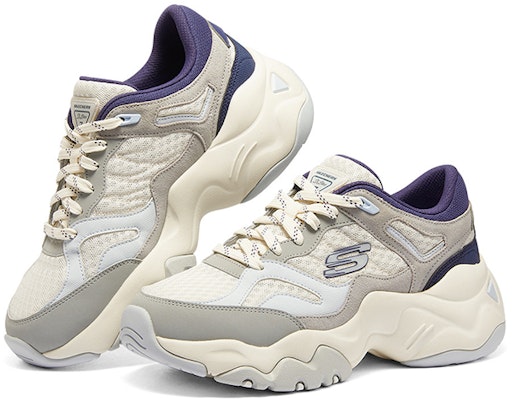 (Women) Skechers DLites 3.0 'Gray Navy Blue' 12958-GYNV Lookbook (Women) Skechers DLites 3.0 'Gray Navy Blue' 12958-GYNV