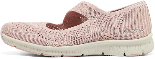 (Women) Skechers Casual Flat 'Pink' 100361-PNK (Women) Skechers Casual Flat 'Pink' 100361-PNK